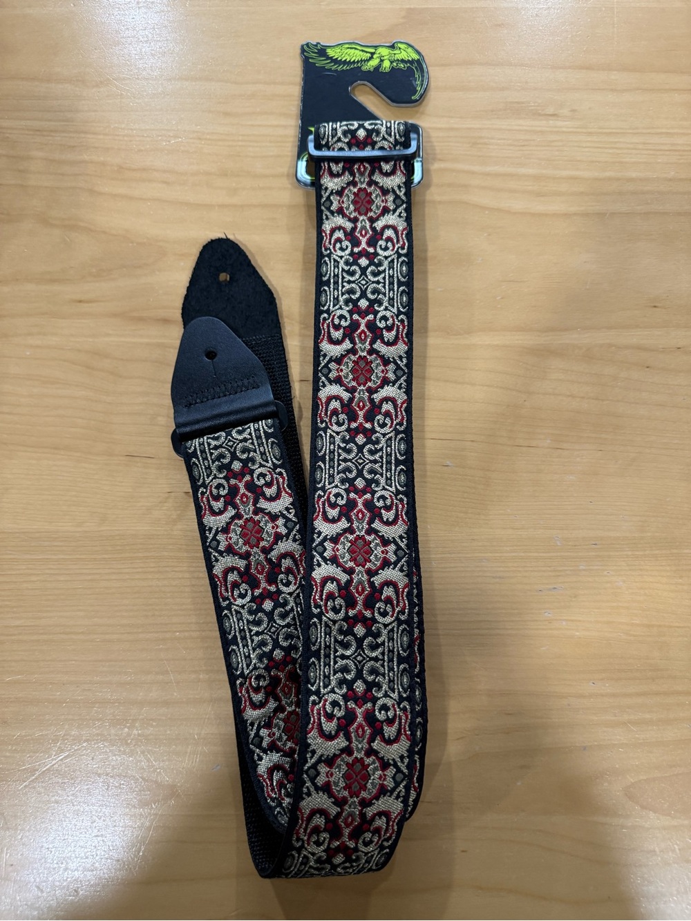ERNIE BALL P04167 Persian Gold Jacquard 2in. Guitar Strap. New